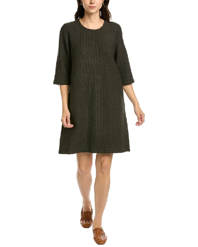 EILEEN FISHER 3/4-Sleeve Dress