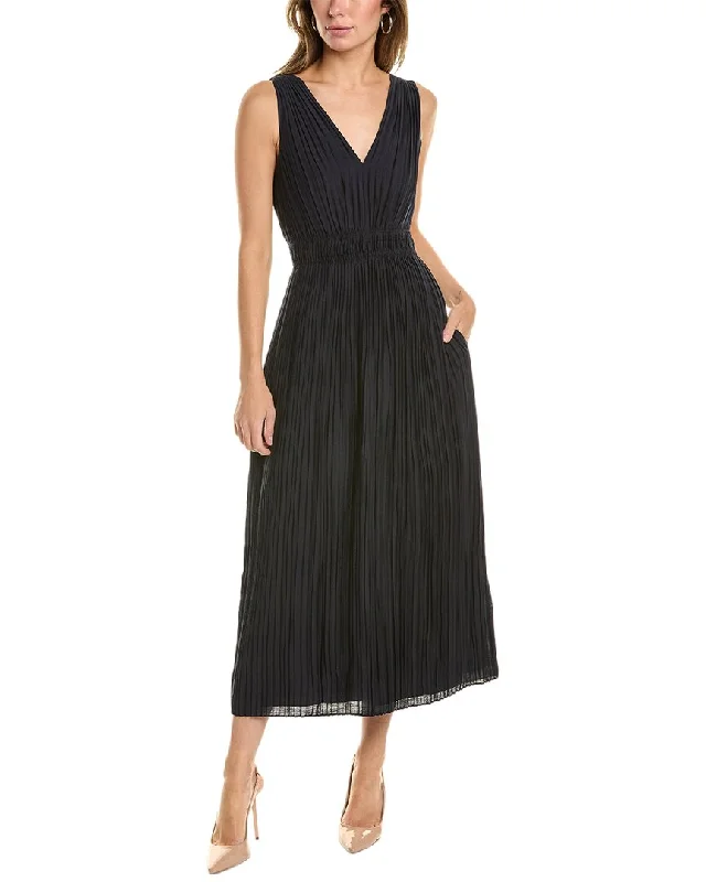 Women's Clothing Apparel Sets Vince Pleated Dress