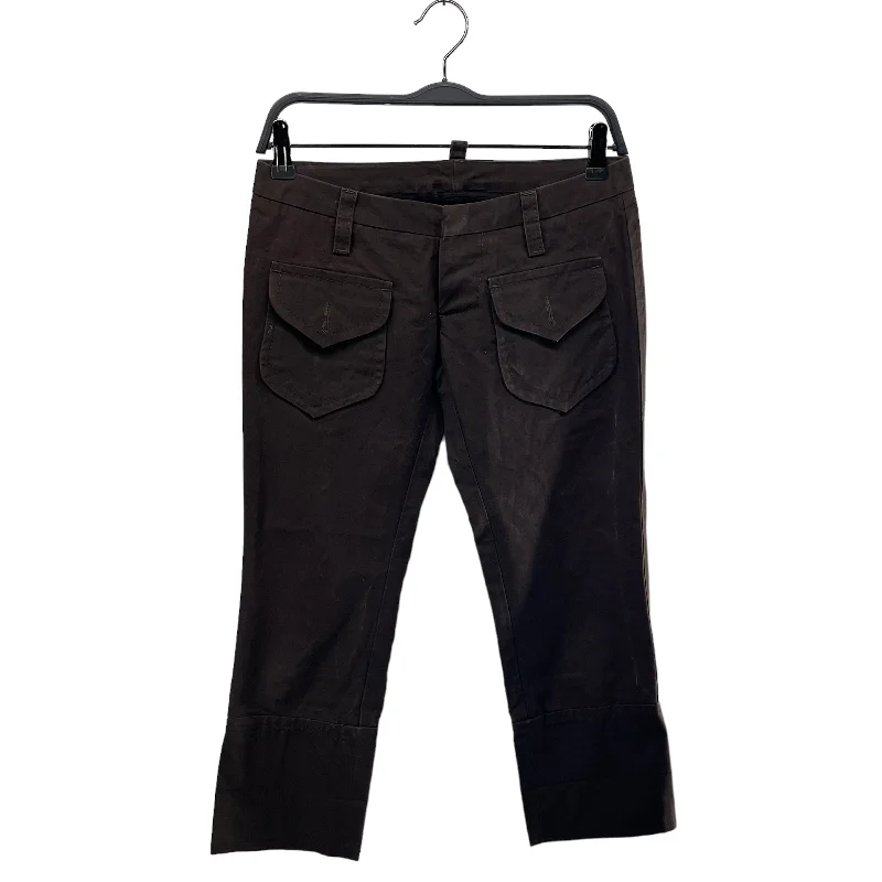 Women's Work Apparel DSQUARED2/Cropped Pants/38/Cotton/BRW/