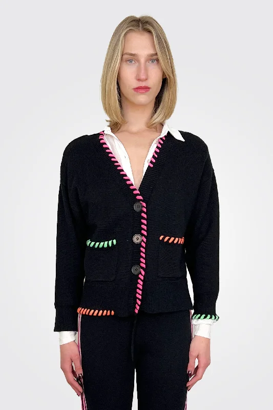 Casual Women's Clothing Online Parker Plait Cardigan - Coal