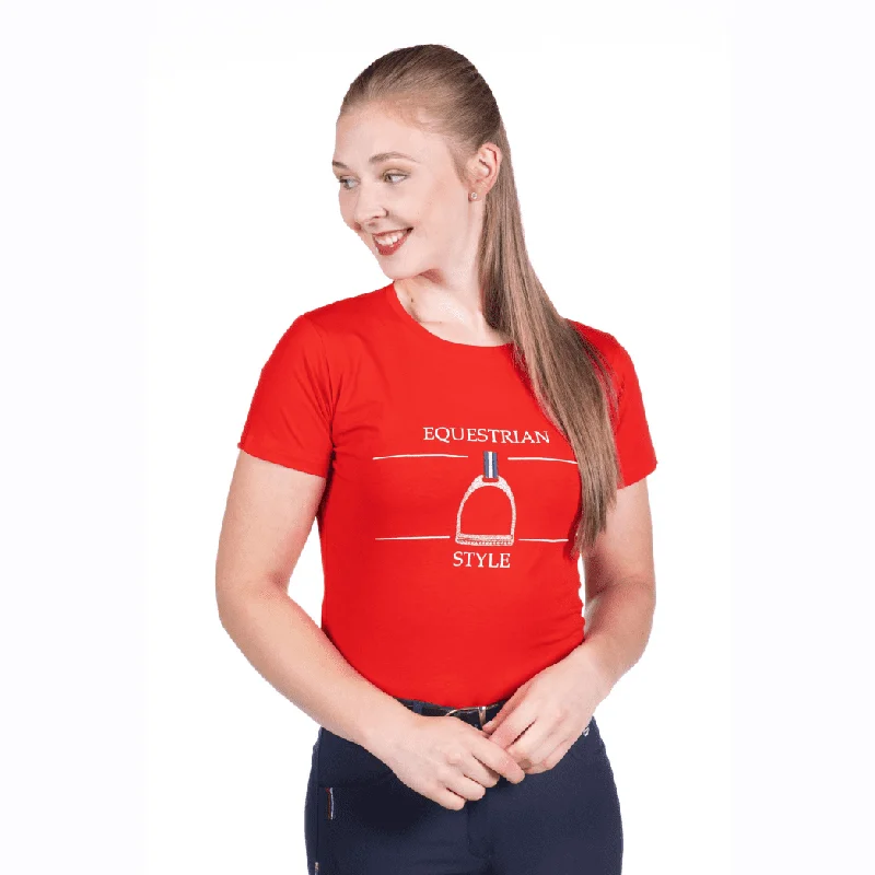 Modern Casual Clothing HKM Equine Sports Style T-Shirt