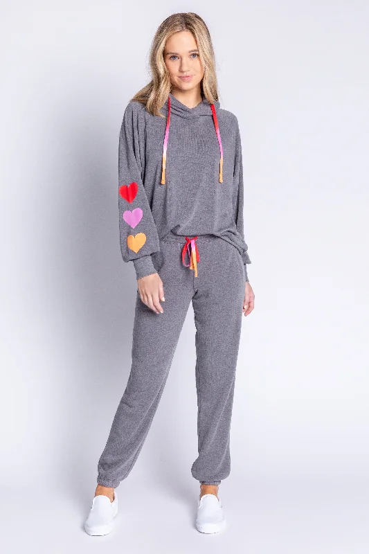 Women's Clothes Love In Color Hoodie