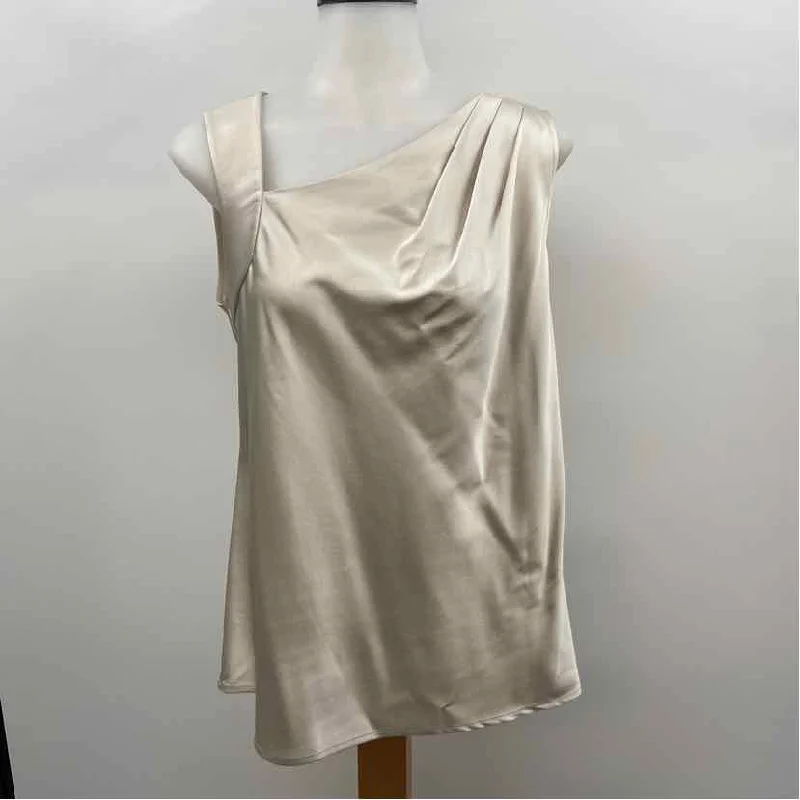 Sale For Women Per Se Women's Size M Gray Solid Sleeveless Shirt