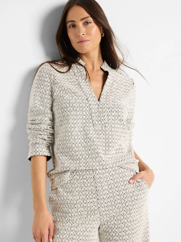 Affordable Women's Clothing Online NIC+ZOE Subtle Swirl Knit Top