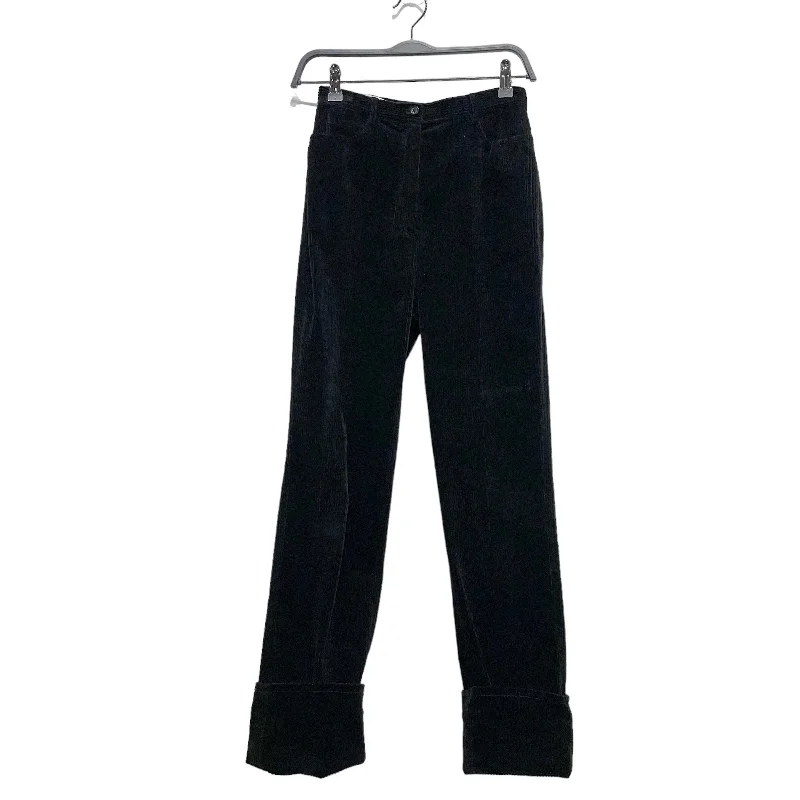 Women's Clothes And Apparel JIL SANDER/Straight Pants/34/Cotton/BLK/