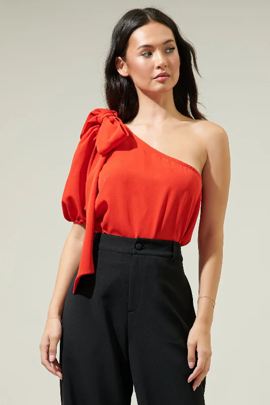 Clearance Sale Online Renee One Shoulder Blouse