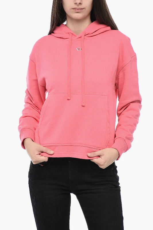 Online Boutique Stores Diesel JARAL Hoodie with Embroidered Logo