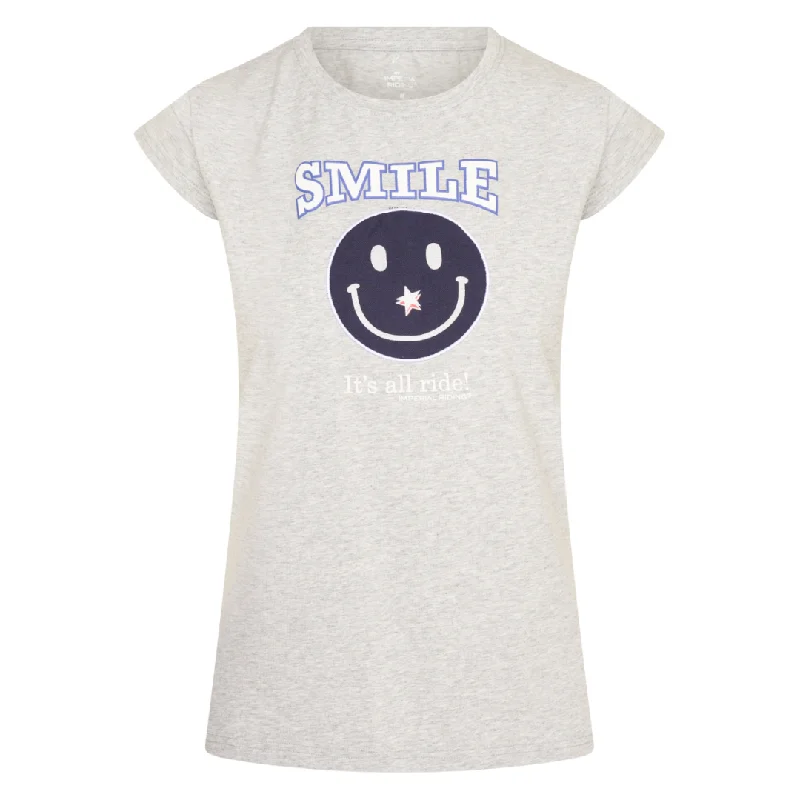 Stylish Women's Apparel Imperial Riding Ladies Smiley Star T-shirt