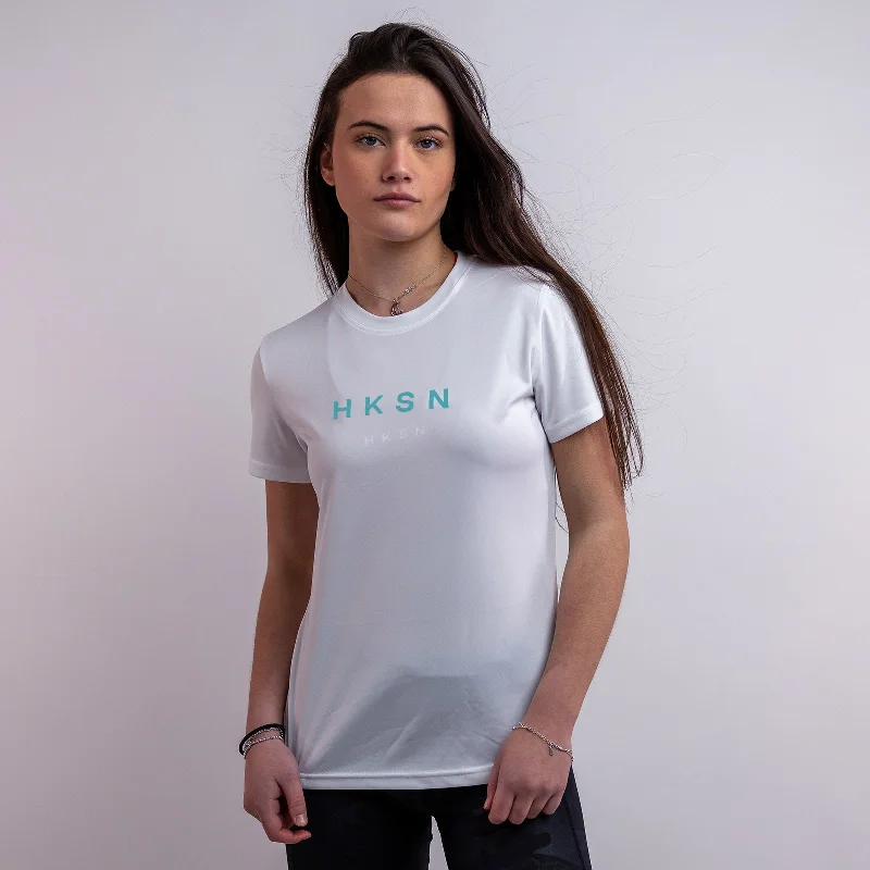 Formal Garments For Women 'Energise' White Training T-Shirt