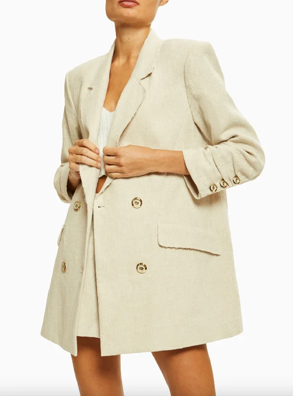 Formal Attire For Women Gianni Jacket - Natural