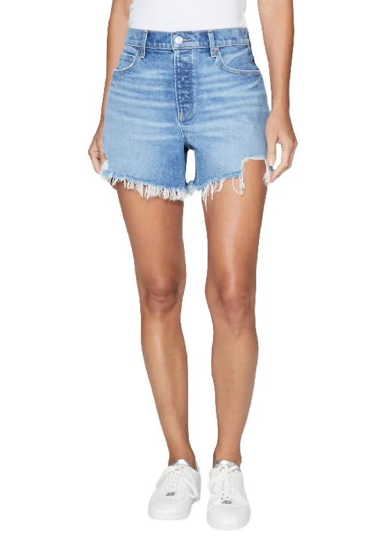 Women's Clothing for Every Season and Trend Asher Hi-Rise Buttonfly Shorts In Leela Destructed