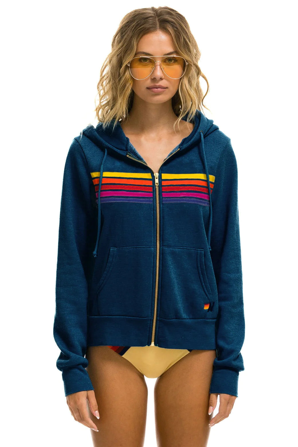 Affordable Online Boutiques 5 Stripe Hoodie