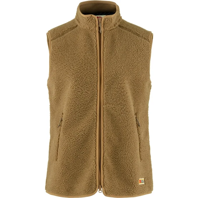 Clothes Of Woman Vardag Pile Fleece Vest Women