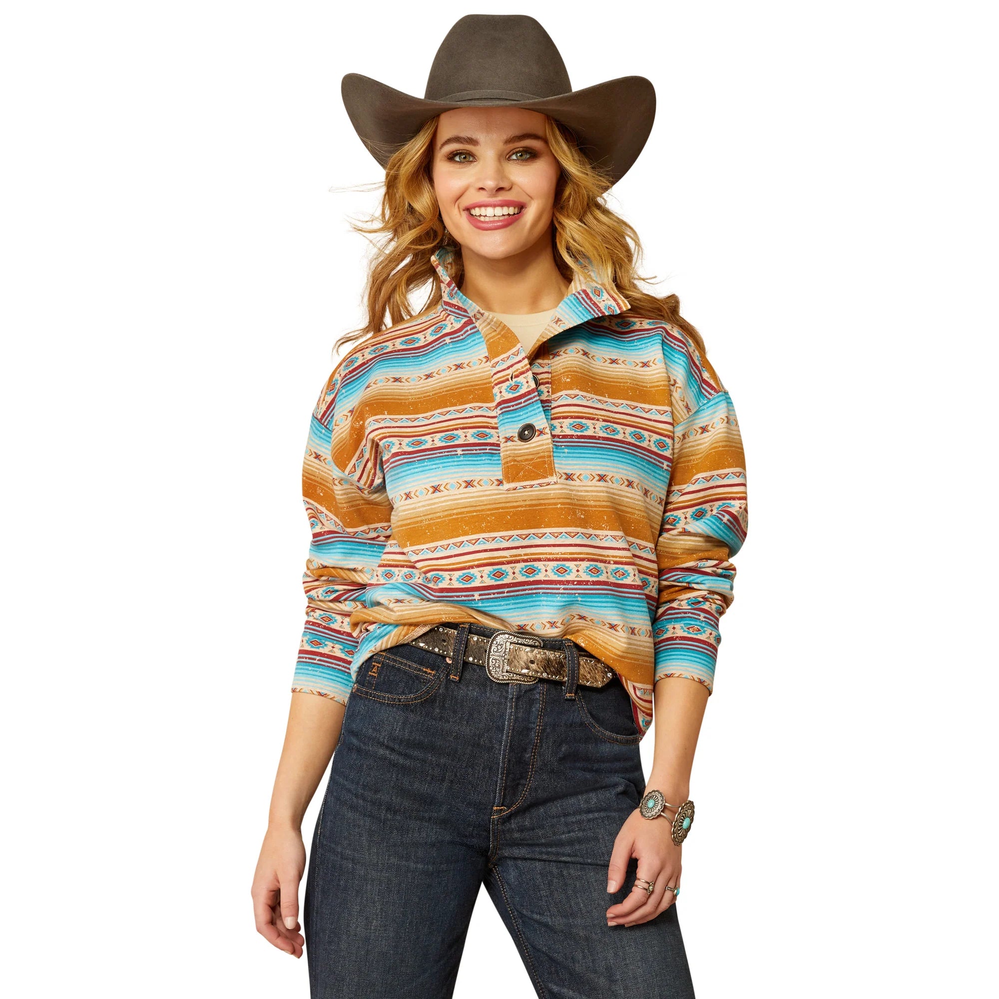 Timeless Women's Outfit Ariat Women's Hometown Sweatshirt (Available in Regular & Plus Sizes)