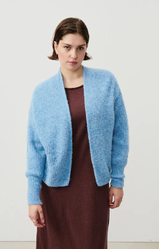 Chic Women's Clothing Online East Cardigan - Ciel Melange