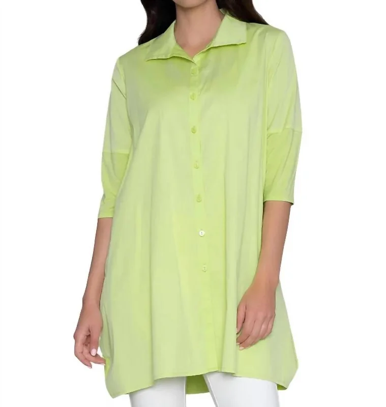 Women's Trendy Outfits Tiburon Icon Tunic In Honeydew