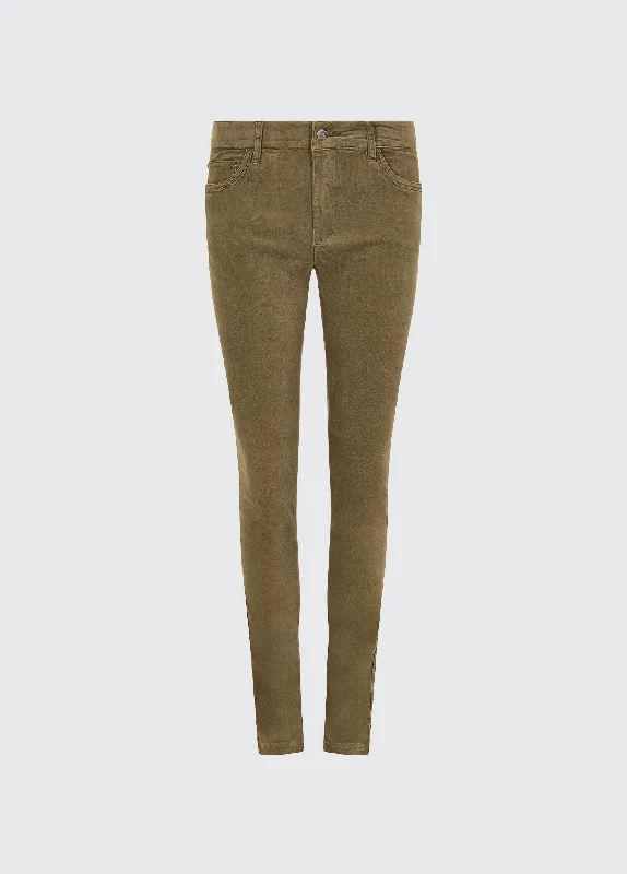 Comfy Women's Outfits for Daily Wear Honeysuckle Jeans - Dusky Green