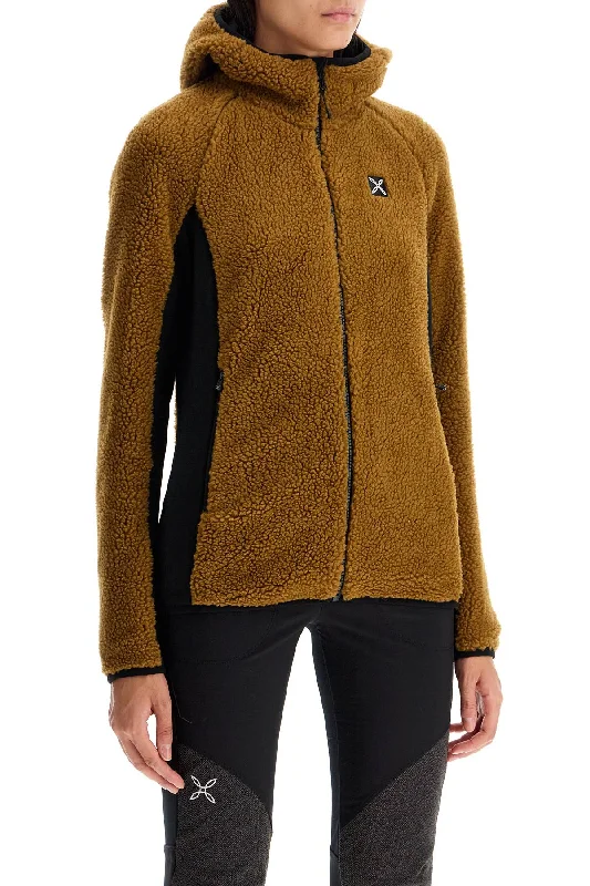 Women's Elegant Formal Outfit Montura Sherpa Zip-Up Sweatshirt