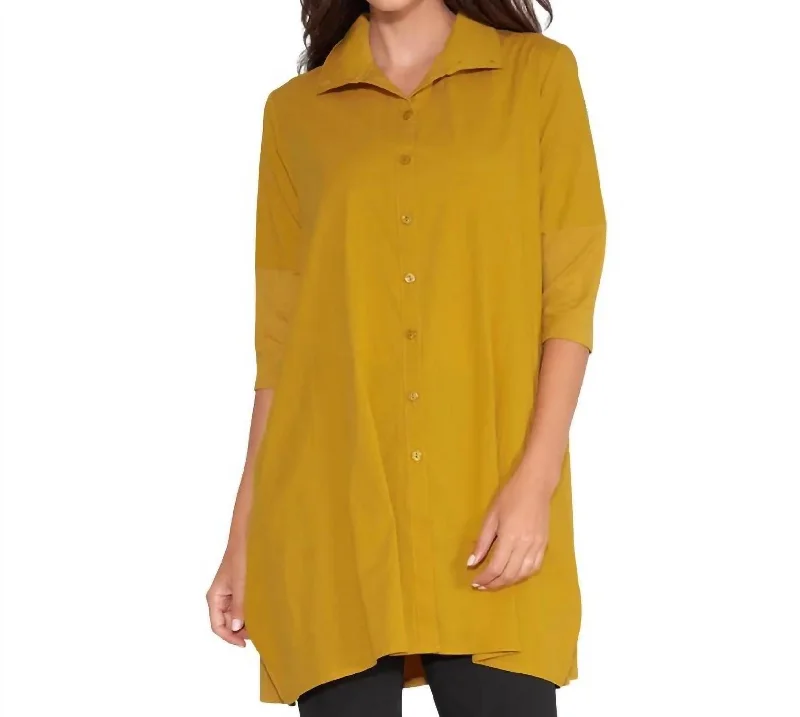 Casual Fashion Trends for Women Tiburon Icon Tunic In Saffron