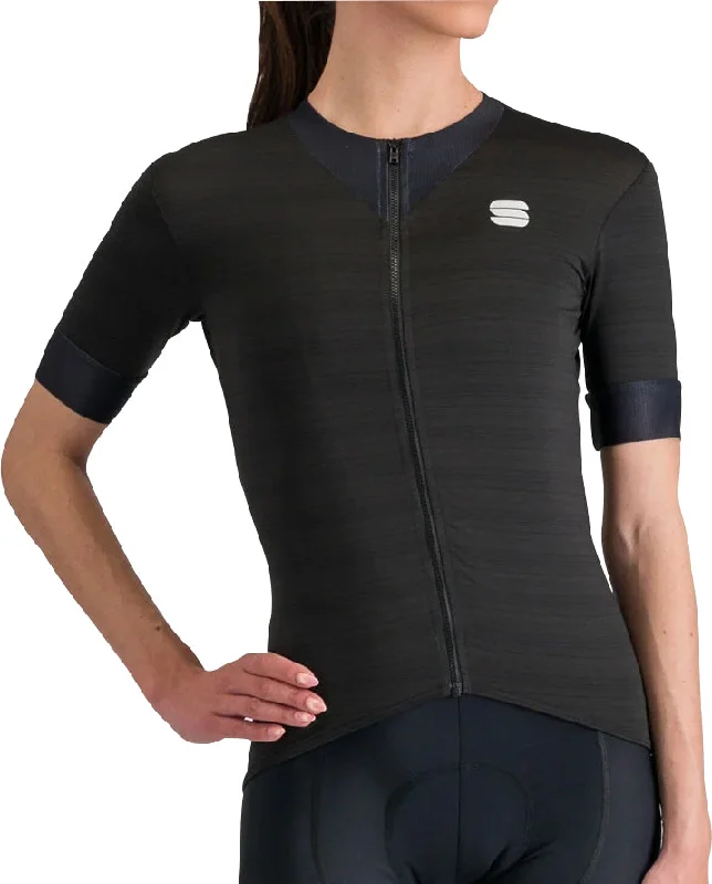 Save Big Sportful Kelly Short Sleeve Womens Cycling Jersey - Black