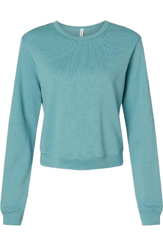 Women's Work Outfit For The Office BELLA + CANVAS Women´s Sponge Fleece Classic Crewneck Sweatshirt