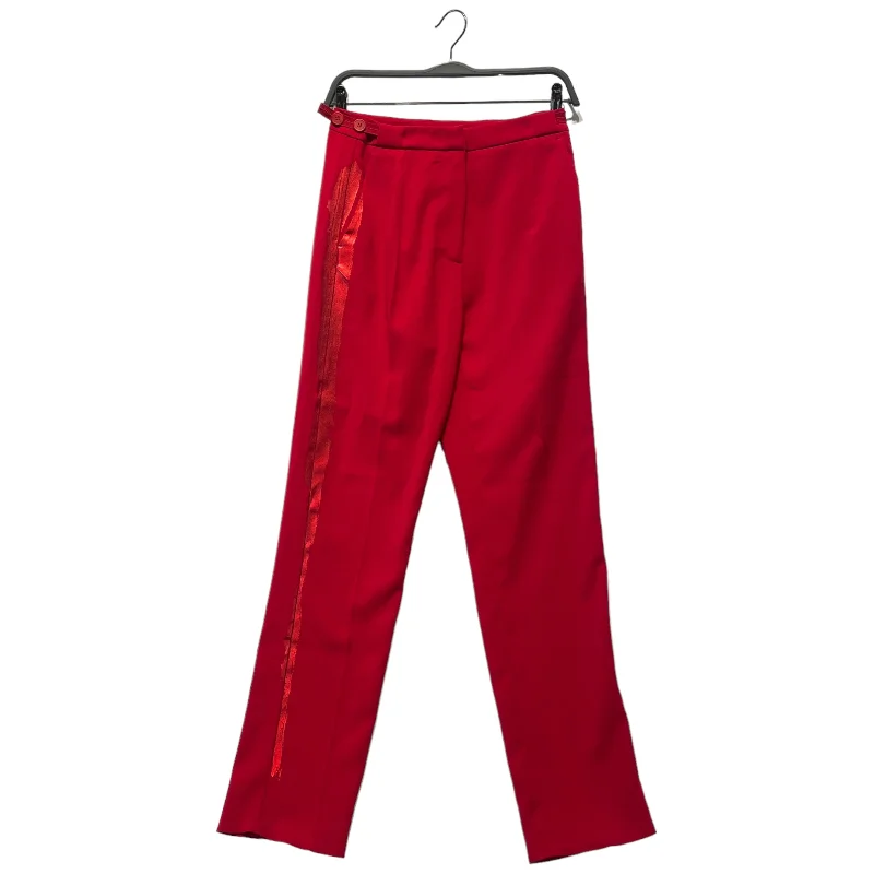 Women's Stylish Vacation Attire MM6/Skinny Pants/38/Polyester/RED/