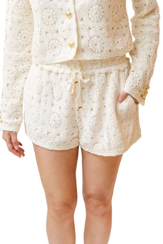 Women's Clothing for Every Occasion Orion Short In Ivory