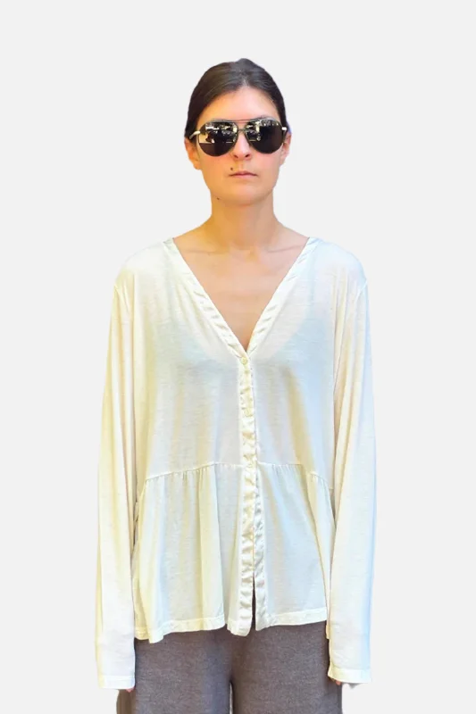 Women's Trendy Clothes Cardigan - Ivory