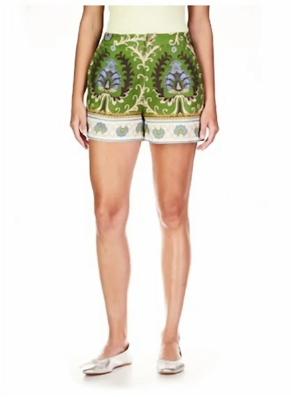 Chic Clothes For Women Spring Breaker Shorts In Green