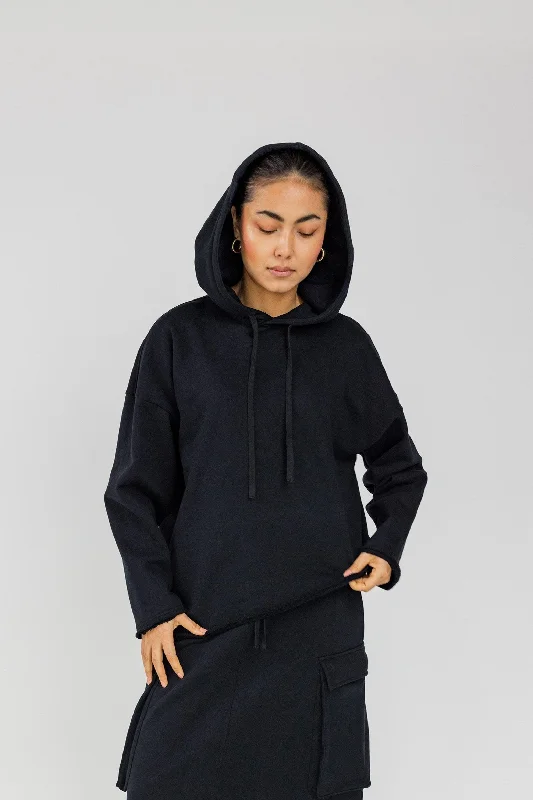 Exclusive Women's Fashion Collection asymmetric hoodie