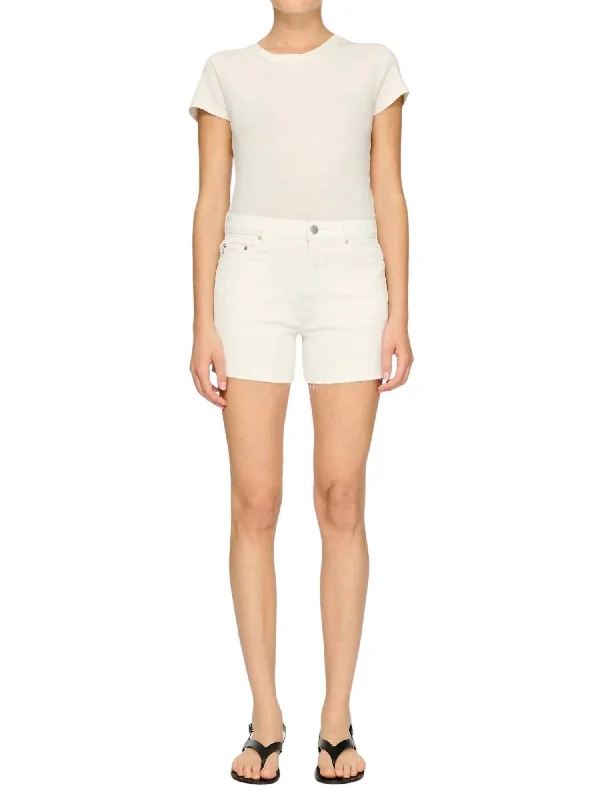 Online Boutiques Marion High Rise Short In White