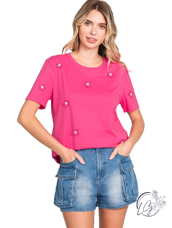 Trendy Casual Outfits Summer Breeze Short Sleeve Top