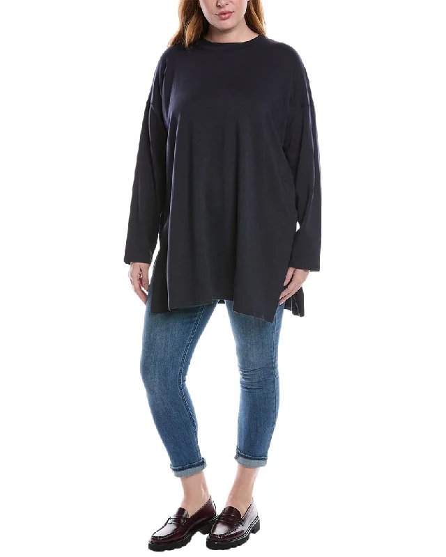 Women's Apparel And Garments EILEEN FISHER Plus Boxy Tunic