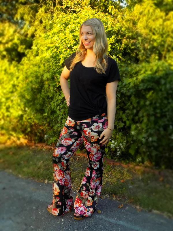 Stylish Women's Garments For Holidays Chelsea Pants PDF Sewing Pattern XXS - 3XL