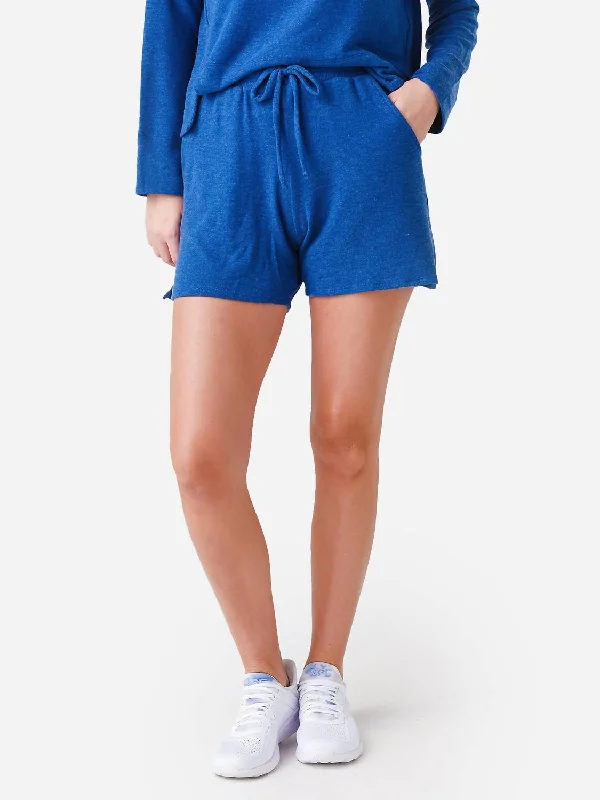 Stylish Loungewear for Women Soft Short In Classic Blue