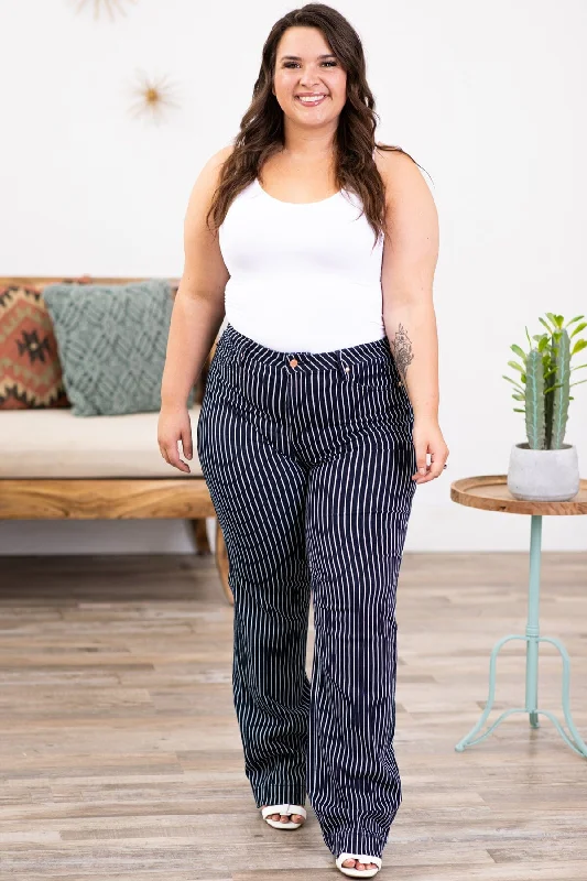 Clothing Sales Judy Blue Tummy Control Stripe Jeans