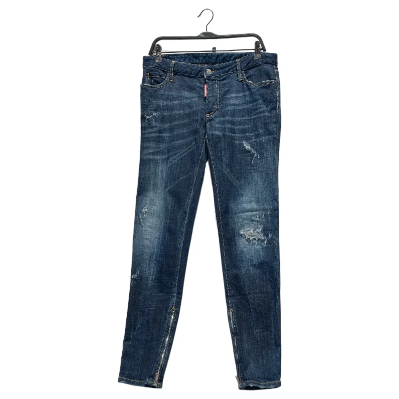 Plus-Size Women's Garments DSQUARED2/Skinny Pants/44/Denim/BLU/