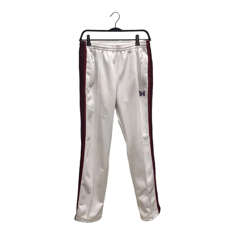 Women's Trendy Apparel Needles/Straight Pants/S/Cotton/WHT/RED BLUE STRIPS