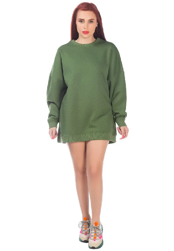 Affordable Women's Garments printed oversized sweatshirt