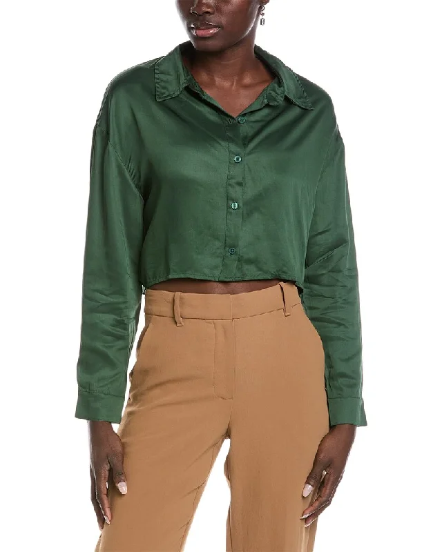 Seasonal Trends Sadie & Sage Rory Crop Shirt