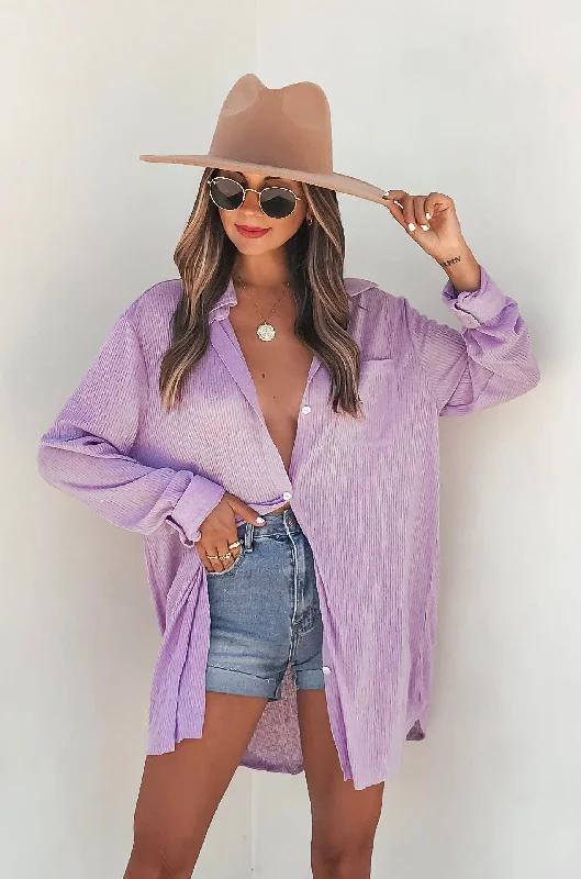 Bold and Elegant Women's Fashion Tulum Long Sleeve Shirt/Cover Up