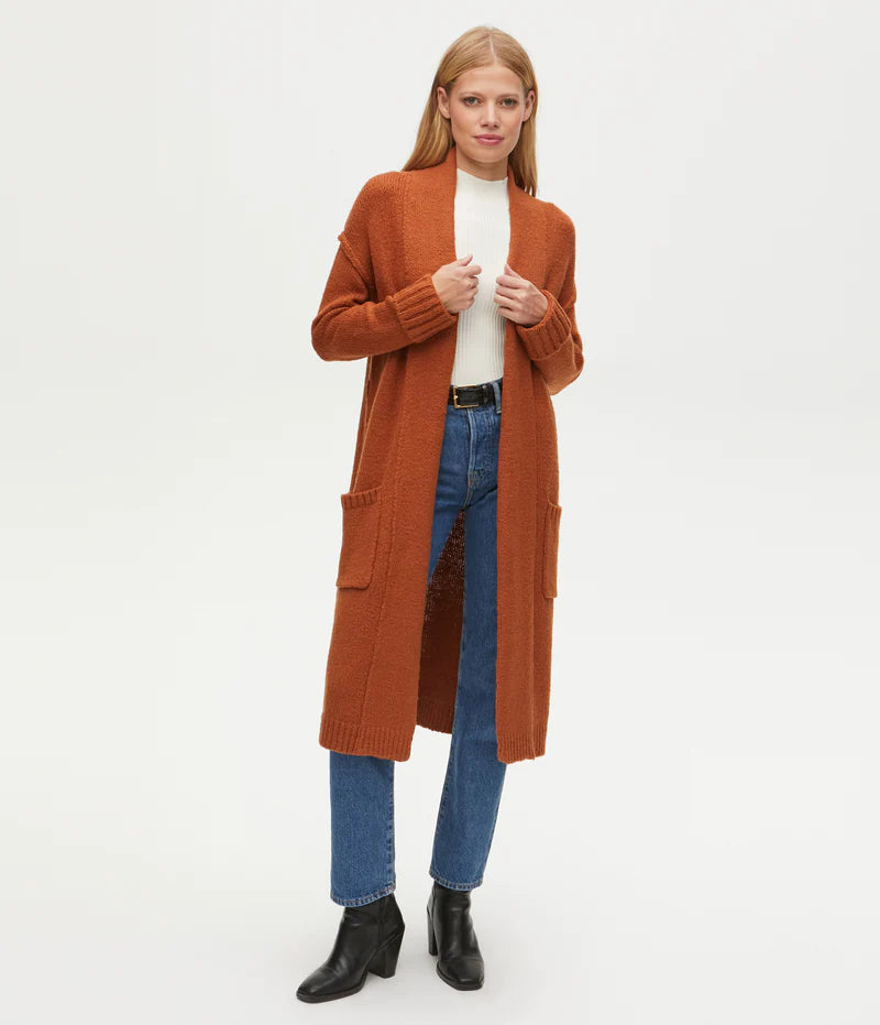 Women's Outerwear Apparel Kiana Open Cardigan - Rustique