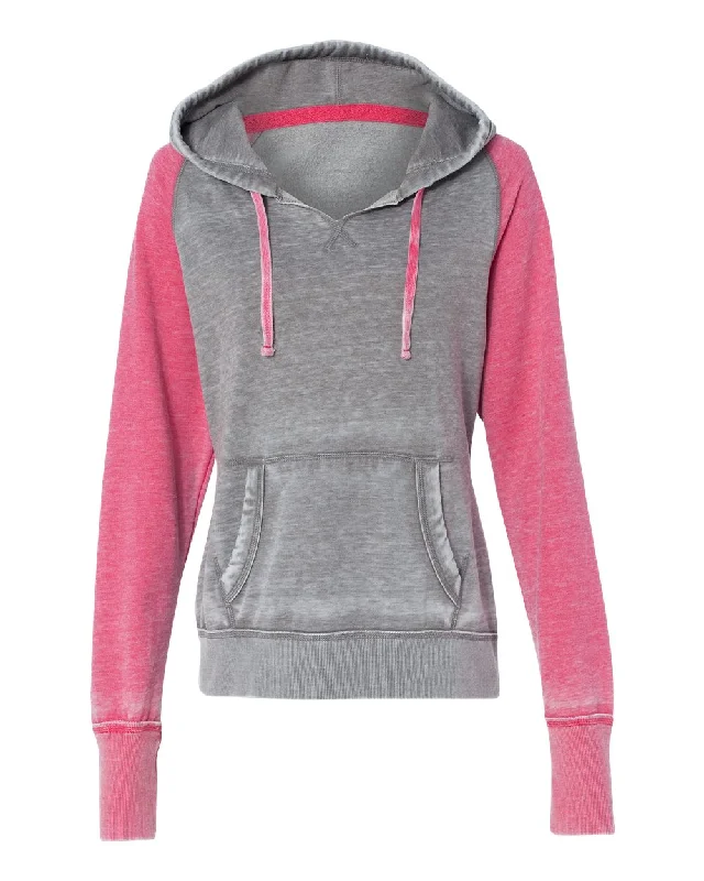 Women's High-Fashion Garments Women's Zen Fleece Raglan Hooded Sweatshirt