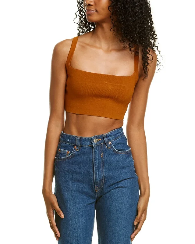 Day To Night Styles A.L.C. Sofie Crop Top