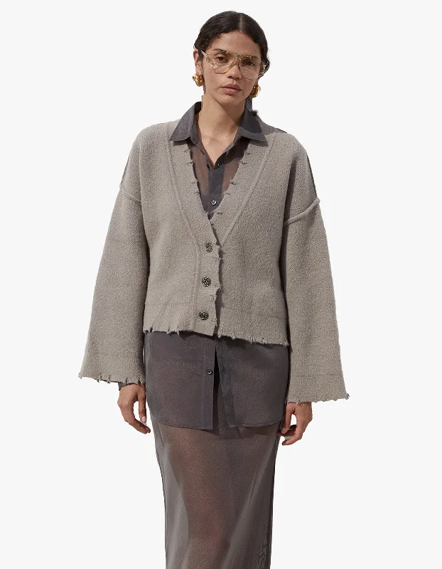 Online Clothing Boutiques Pepa Cardigan - Grey