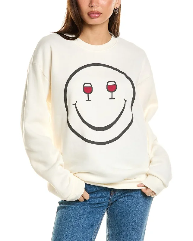 Women's Elegant Evening Attire Project Social T Wine Eyes Sweatshirt