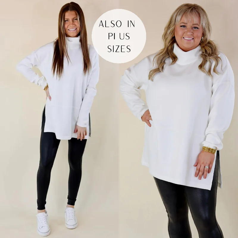 Chic Outfits SPANX | AirEssentials Turtleneck Tunic in White