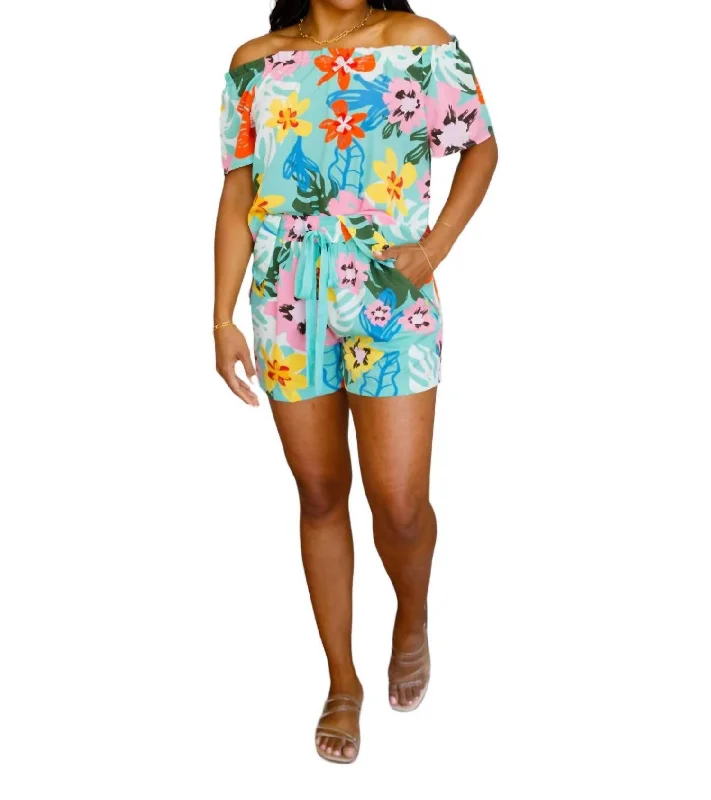 Elegant Women's Evening Garments Hawaii's Finest Floral Top In Multi Color