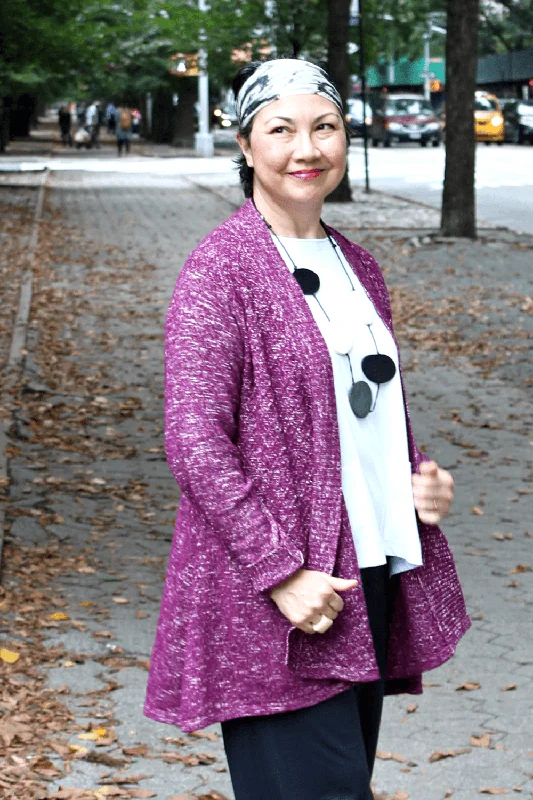 Modern Women's Fashion with Vintage Touches Open Front Cardigan