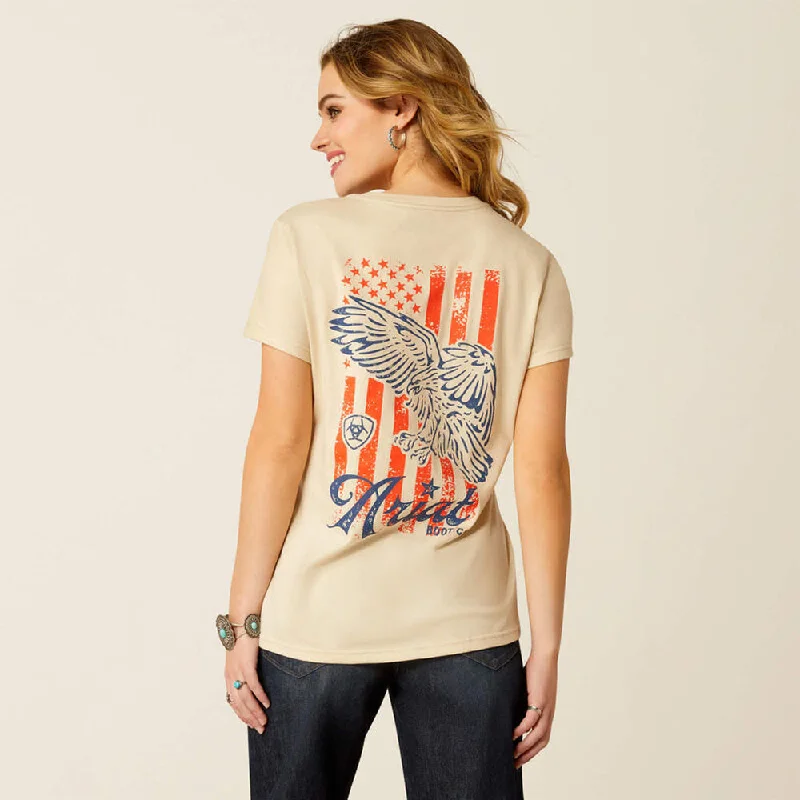 Women's Trendy Attire Ariat 10052587 Women's Ariat Eagle Proud T-Shirt